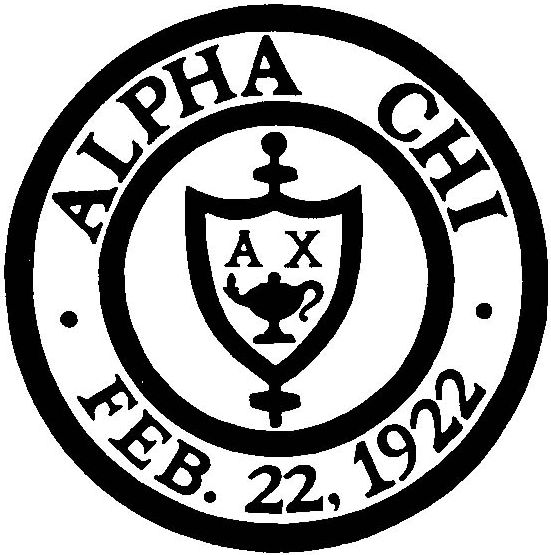 logo of the alpha chi organization
