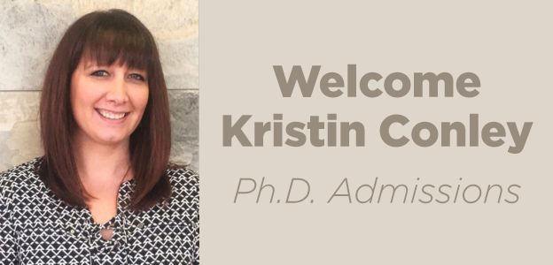 this is a photo of Kristin Conley, Ph.D. admission representative